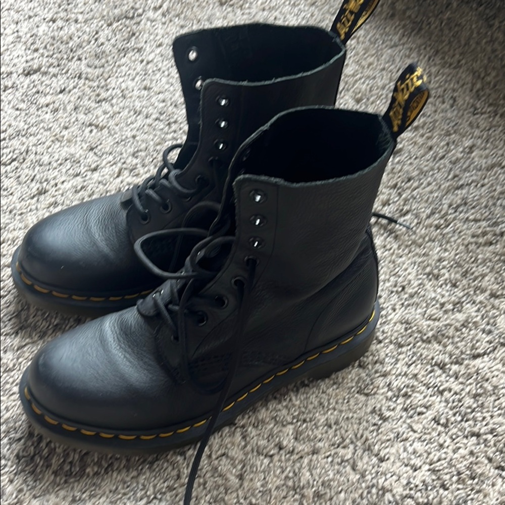 Black Leather Boots